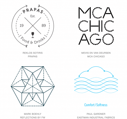 line dash logo design - JustSee Agence de communication